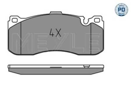 Bromsbeläggsats, Framaxel, bmw,mini, 34 10 6 860 642, 34 11 6 784 807, 34 11 6 786 044, 6 784 807, 6 786 044, 6 860 642