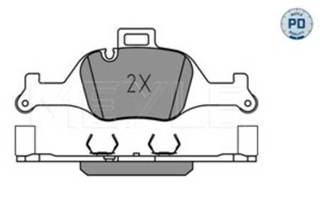 Bromsbeläggsats, Framaxel, bmw, 34 10 6 898 192, 34 11 6 875 396, 34 11 6 875 397, 34 11 6 883 469, 34 11 6 883 470, 6 875 396,