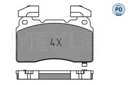 Bromsbeläggsats, Framaxel, opel insignia b country tourer, insignia b grand sport, insignia b sports tourer, 23 44 1307, 234413