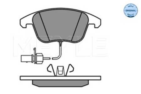 Bromsbeläggsats, Framaxel, audi a4 allroad b8, a4 b8, a4 b8 avant, a5, a5 cabriolet, a5 sportback, 8K0 698 151 A, 8K0 698 151 F