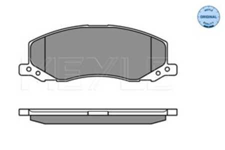 Bromsbeläggsats, Framaxel, opel,saab,vauxhall, 13 23 7752, 13237752, 16 05 202