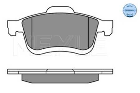 Bromsbeläggsats, Framaxel, fiat,lancia,opel,vauxhall, 16 05 182, 51928529, 77364929, 77365396, 95515028