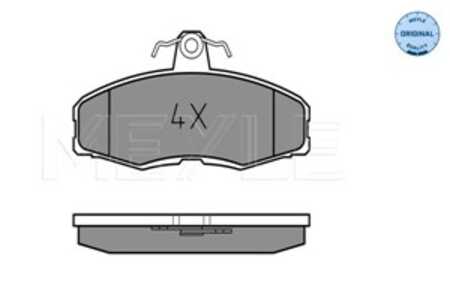 Bromsbeläggsats, Framaxel, ford,skoda,vw, 004 532 247 A, 004 532 247 P, 004 532 249 A, 004 532 251 A, 115 430 261, 115 430 280,