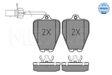 Bromsbeläggsats, Framaxel, audi 100 c4 avant, 100 c4 sedan, a6 c4, a6 c4 avant, a8 d2, 441 698 151 G, 4A0 698 151 B, 4A0 698 15