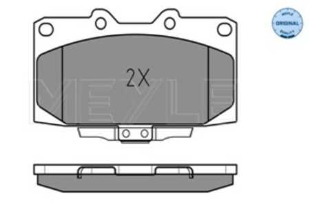 Bromsbeläggsats, Framaxel, subaru impreza kombi, impreza sedan, 26296AE120, 26296AE121, 26296FA100, 26296FA101, 26296FA102, 262