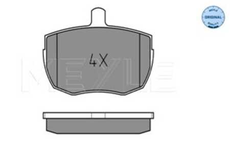 Bromsbeläggsats, Framaxel, ford,land rover, 1 571 570, 1 571 571, 1 571 572, 1 642 643, 5 010 553, 5 015 935, 5 018 908, 5 022 