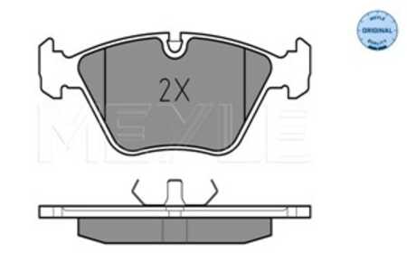 Bromsbeläggsats, Framaxel, bmw, 1 153 910, 1 157 039, 1 157 569, 1 157 570, 1 157 813, 1 158 265, 1 158 267, 1 159 259, 1 159 2