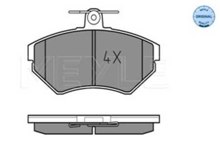 Bromsbeläggsats, Framaxel, seat,vw, 1HM 698 151 A, 1HM 698 151, 357 698 151 D, 357 698 151 E, 6N0 698 151 A, 6N0 698 151 B