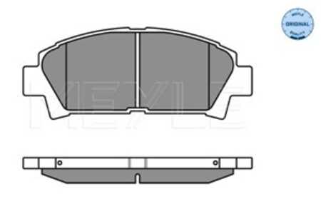 Bromsbeläggsats, Framaxel, lexus,toyota, 04465-12160, 04465-17050, 04465-17160, 04465-20230, 04465-20260, 04465-20470, 04465-20