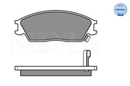 Bromsbeläggsats, Framaxel, hyundai, 58101-1CA00, 58101-1CA10, 58101-22A00, 58101-22A10, 58101-24B00, 58101-24C00, 58101-25A00, 