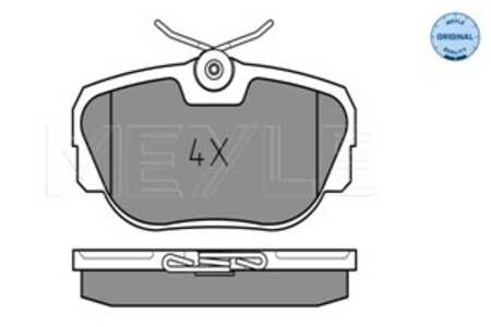 Bromsbeläggsats, Framaxel, bmw 3 [e30], 3 cabriolet [e30], 3 touring [e30], z1 roadster, 1 154 442, 1 154 443, 1 155 998, 1 155