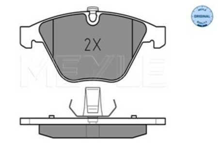 Bromsbeläggsats, Framaxel, bmw, 2 283 764, 2 283 865, 2 339 269, 2 339 270, 2 339 271, 34 11 2 283 764, 34 11 2 283 865, 34 11 