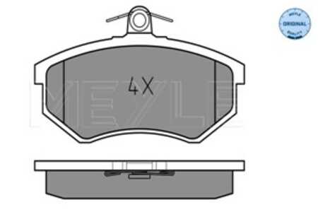 Bromsbeläggsats, Framaxel, audi,seat,vw, 357 698 151 B, 357 698 151, 437 698 151, 443 698 151 K, 8A0 698 151 A, 8A0 698 151 B, 