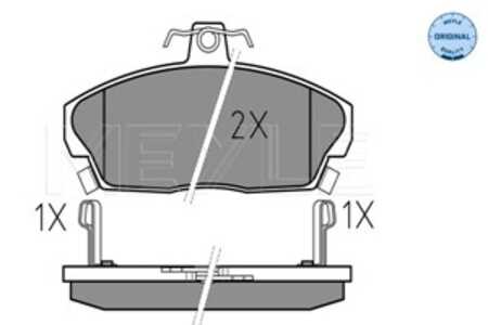 Bromsbeläggsats, Framaxel, honda,mg,rover, 45022-S6D-E01, 45022-S6D-E50, 45022-S6D-E51, 45022-S74-E10, 45022-S74-E50, 45022-SK3