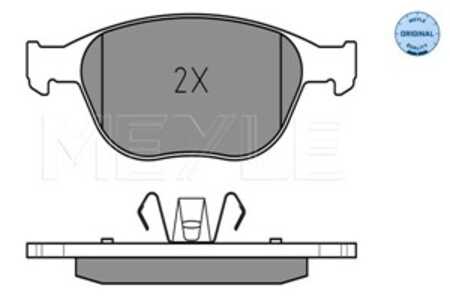 Bromsbeläggsats, Framaxel, ford, 1 355 950, 1 359 884, 1 360 303, 1 763 678, 2 177 227, 2M5V-2K021-AA, 2T14-2K021-AC, 2T1J-2K02