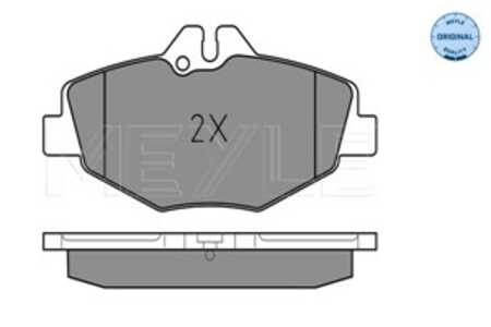 Bromsbeläggsats, Framaxel, mercedes-benz e-klass [w211], e-klass flak/chassi [vf211], e-klass t-model [s211], 003 420 65 20, 00