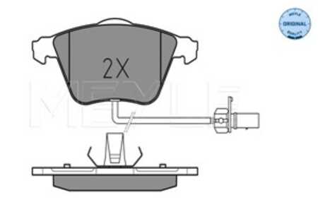 Bromsbeläggsats, Framaxel, audi a6 c5, a6 c5 avant, allroad c5, 4B0 698 151 AC, 4B0 698 151 AD, 4B0 698 151 Q, 4B0 698 151 R