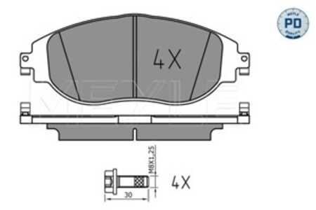 Bromsbeläggsats, Framaxel, audi,vw, 3Q0 698 151 B, 3Q0 698 151 C, 3Q0 698 151 E, 3Q0 698 151, 5Q0 698 151 P