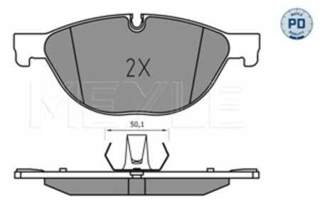 Bromsbeläggsats, Framaxel, bmw, 2 449 268, 34 11 2 449 268, 34 11 6 775 318, 34 11 6 775 322, 34 11 6 793 021, 34 11 6 851 269,