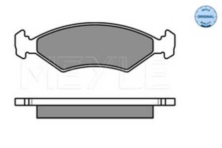 Bromsbeläggsats, Framaxel, kia sephia, sephia sedan, shuma i, shuma sedan, sportage suv, 0K0Y1 3323Z, 0K0Y2 3323Z, 0K20A 3323Z,