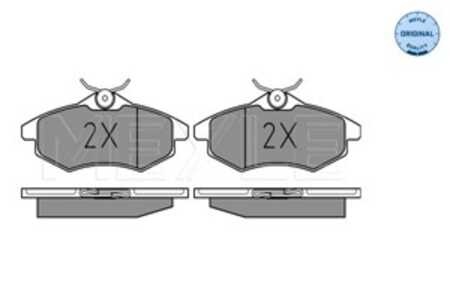 Bromsbeläggsats, Framaxel, citroën c2, c2 enterprise, c3 i, 4252.36, 4252.58, 4253.45, 4253.69, 4253.84, E 172 285