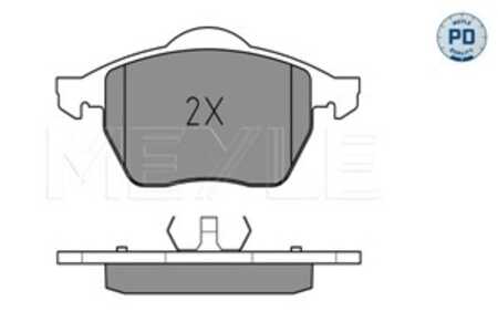 Bromsbeläggsats, Framaxel, ford galaxy i, galaxy ii, seat alhambra, vw sharan, 1 001 095, 1 027 703, 1 031 843, 1 144 180, 7M0 