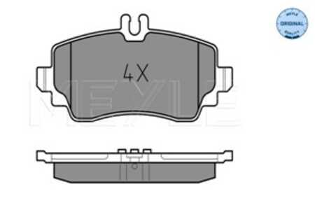 Bromsbeläggsats, Framaxel, mercedes-benz a-klass [w168], 168 420 00 20, 168 420 01 20, 168 420 07 20, 168 420 08 20, 168 420 11