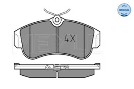 Bromsbeläggsats, Framaxel, nissan almera ii, almera hatchback ii, primera, primera hatchback, primera traveller, 41060-2F025, 4