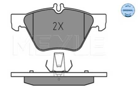 Bromsbeläggsats, Framaxel, chrysler,mercedes-benz, 002 420 45 20, 002 420 50 20, 003 420 29 20, 004 420 03 20, 5114555AA, 51392