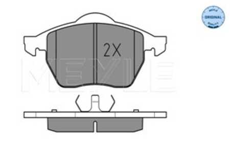 Bromsbeläggsats, Framaxel, audi,seat,skoda,vw, 1J0 698 151 L, 3A0 698 151 A, 3A0 698 151, 8N0 698 151