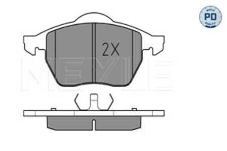 Bromsbeläggsats, Framaxel, audi,seat,skoda,vw, 1J0 698 151 L, 3A0 698 151 A, 3A0 698 151, 8N0 698 151