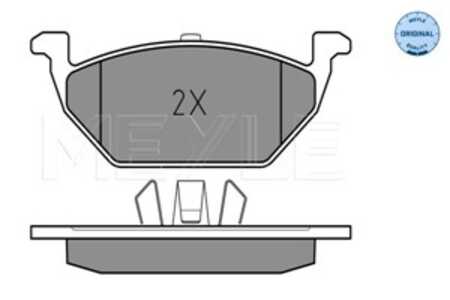 Bromsbeläggsats, Framaxel, audi,seat,skoda,vw, 1J0 698 151 A, 1J0 698 151 B, 1J0 698 151 C, 1J0 698 151 H, 1J0 698 151 J, 1J0 6