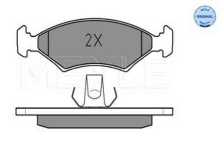 Bromsbeläggsats, Framaxel, ford,kia,mazda, 0K20A 3323Z, 0K239 3323Z, 0K240 3323Z, 0K240 3323ZA, 0K2X3 3323Z, 0K2Y1 3323Z, 1 030