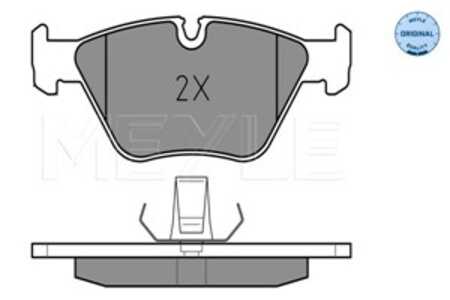 Bromsbeläggsats, Framaxel, bmw 5 [e39], 1 163 387, 1 163 953, 1 164 330, 1 164 331, 2 157 587, 2 157 588, 34 11 1 163 387, 34 1