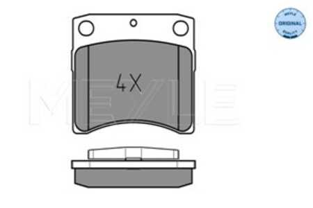 Bromsbeläggsats, Framaxel, vw transporter buss iv, transporter flak/chassi iv, transporter skåp iv, 7D0 698 151 C, 7D0 698 151 H