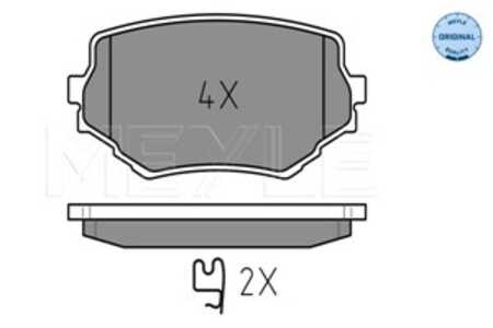 Bromsbeläggsats, Framaxel, suzuki grand vitara i, vitara, vitara cabrio, 55200-65D00, 55200-65D01, 55200-65D10, 55200-65D11, 55