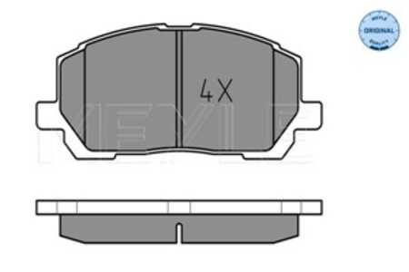 Bromsbeläggsats, Framaxel, lexus rx, 04465-48020, 04465-48030, 04465-48090