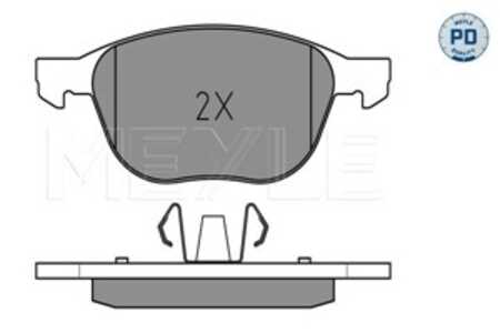 Bromsbeläggsats, Framaxel, ford,mazda,volvo, 1 223 682, 1 321 517, 1 360 305, 1 508 074, 1 519 528, 1 566 093, 1 695 810, 1 712