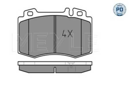 Bromsbeläggsats, Framaxel, mercedes-benz, 003 420 58 20, 004 420 05 20, 004 420 90 20, 006 420 12 20, 006 420 32 20, A 003 420 