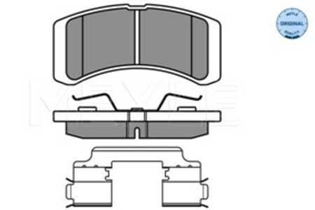 Bromsbeläggsats, Framaxel, daihatsu cuore v, cuore vi, cuore vii, trevis, mitsubishi mirage / space star halvkombi vi, 04465-B2