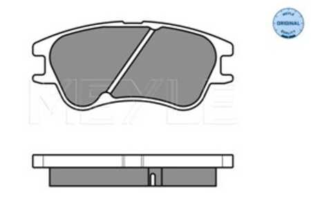 Bromsbeläggsats, Framaxel, hyundai atos, 58101-02A10, 58101-05A10, 58101-05A30