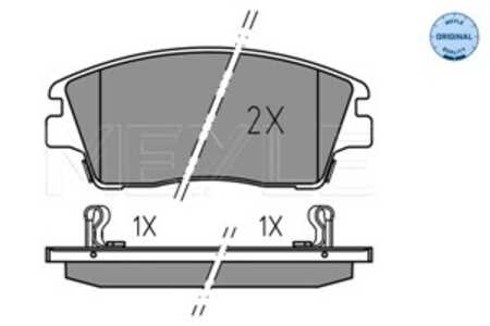 Bromsbeläggsats, Framaxel, hyundai ix35, tucson, kia sportage iv, 58101 D7A10, 58101-D3A10, 58101-D7A10, 58101F2A50