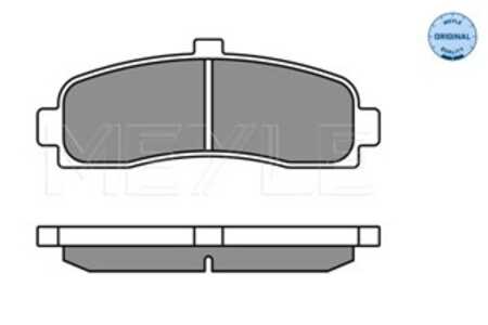 Bromsbeläggsats, Framaxel, nissan micra ii, 41060-1F025, 41060-6F625, 41060-6F626, 41060-99B25, 41060-99B26