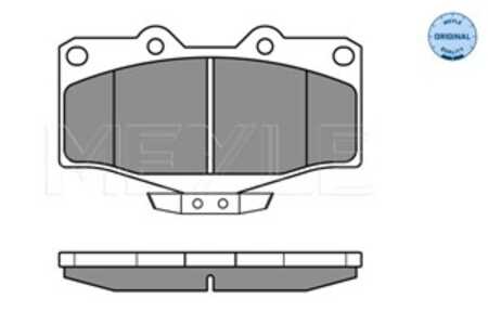 Bromsbeläggsats, Framaxel, toyota,vw, 04465-33030, 04465-35030, 04465-35031, 04465-35040, 04465-35080, 04465-35100, 04465-35140