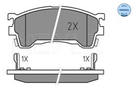 Bromsbeläggsats, Framaxel, ford usa,mazda, 3894048, 3898530, 3915220, 3922123, 3975114, 4098191, 4182657, 4843823, BJYL3328Z, B