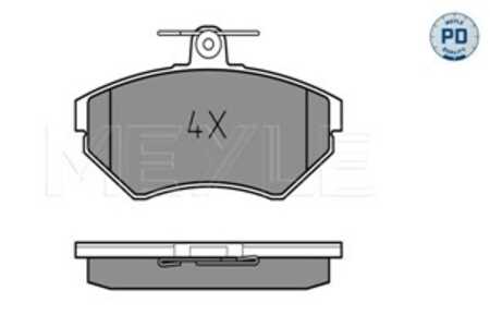 Bromsbeläggsats, Framaxel, audi a4 b5, a4 b5 avant, vw passat b5, passat b5 variant, 8E0 698 151 A, 8E0 698 151 N, 8E0 698 151