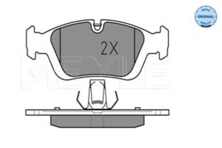 Bromsbeläggsats, Framaxel, bmw, 1 160 356, 1 160 357, 1 160 532, 1 161 437, 1 161 438, 1 161 445, 1 161 446, 1 163 850, 1 164 4