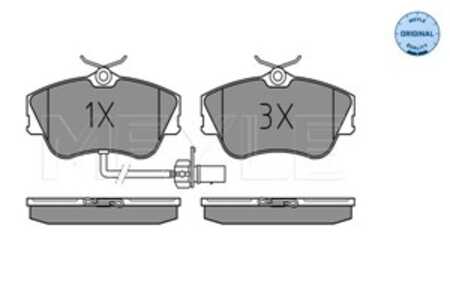 Bromsbeläggsats, Framaxel, vw transporter buss iv, transporter flak/chassi iv, transporter skåp iv, 7D0 698 151 B, 7D0 698 151 G