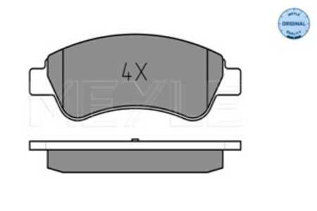 Bromsbeläggsats, Framaxel, citroën,ds,opel,peugeot, 16 10 489 680, 16 104 896 80, 16 11 140 680, 16 11 293 980, 16 111 406 80, 