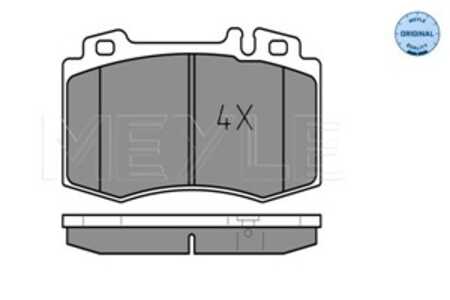 Bromsbeläggsats, Framaxel, mercedes-benz, 003 420 58 20, 004 420 05 20, 004 420 90 20, 006 420 12 20, 006 420 32 20, A 003 420 